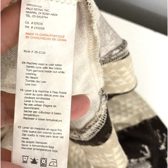 Mens Fair Isle Long Sleeve Pullover Shirt Top Cabin Fever Brown Sz:L Polyester - Picture 7 of 11